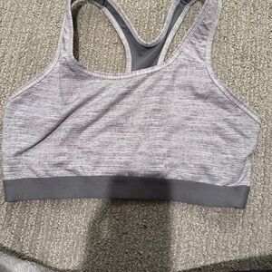 Avia Heathered Gray Sports Bra